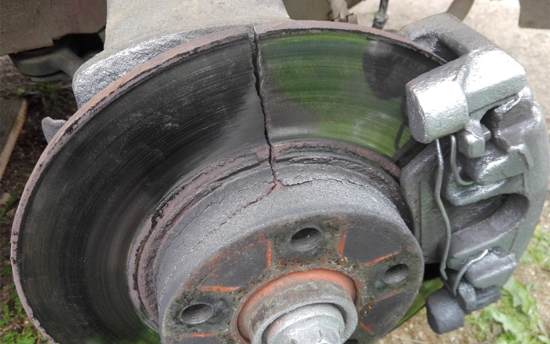 Why brake discs overheat and what this can lead to